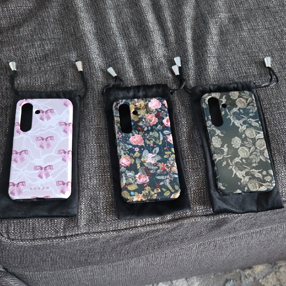 Set Of 3 Burga Phone Cases
